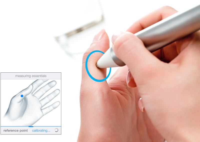 Vitastiq gets data from acupuncture points