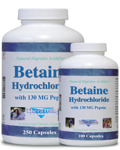  Betaine Hydrochloride with Pepsin 130 MG