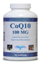 100mg CoEnzyme Q10 supplement combined with vitamins A & E