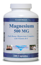magnesium mineral complex supplement with vitamin B-6