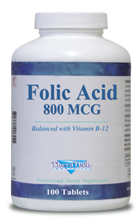 Balanced blend of folic acid (vitamin B-9) and vitamin B-12.
